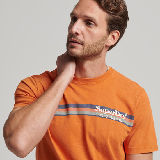 Superdry Ανδρική κοντομάνικη μπλούζα Vintage Venue T-Shirt